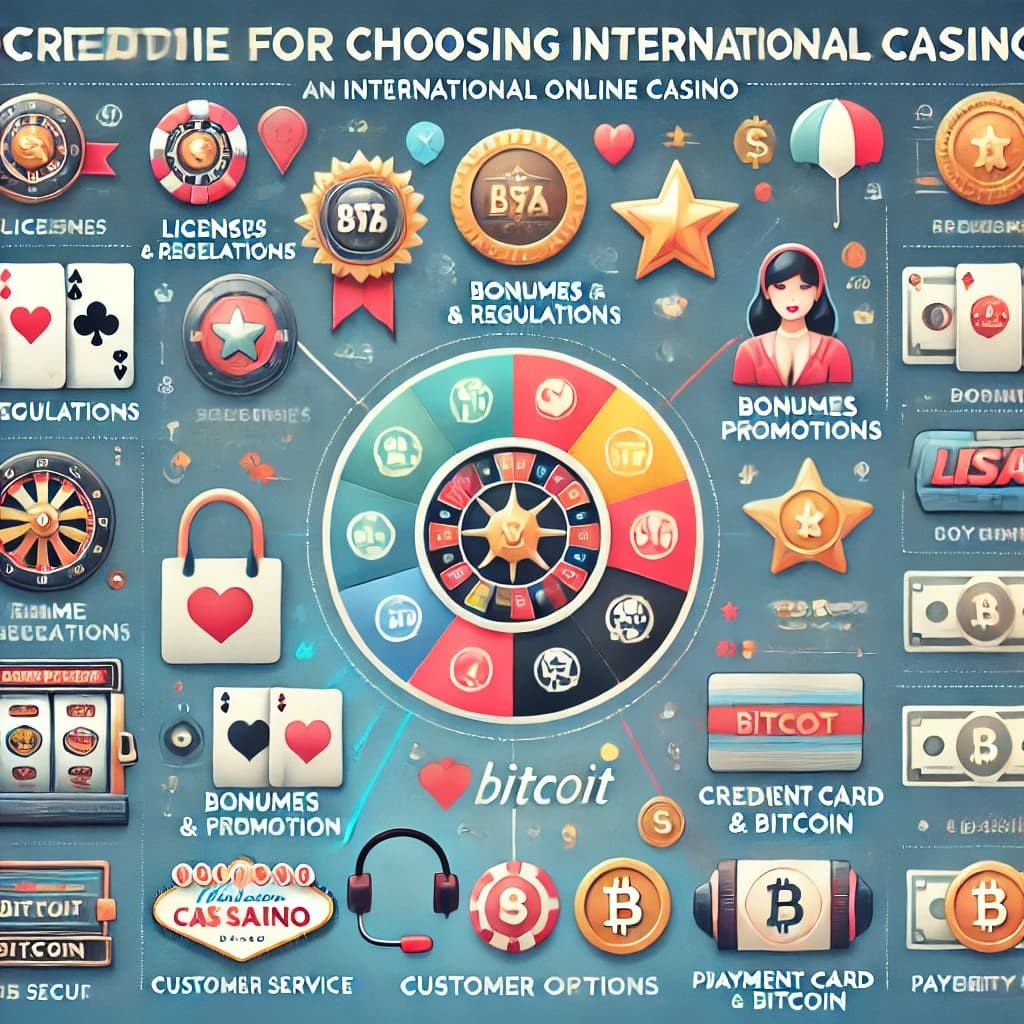 Criteria voor het Kiezen van een Buitenlands Online Casino